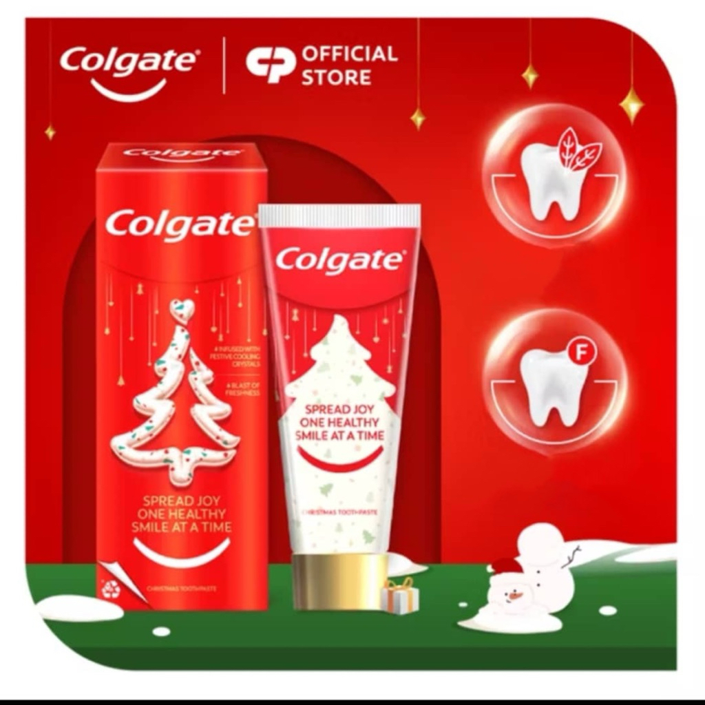 Colgate Toothpaste Limited Edition Christmas Toothpaste | Shopee Malaysia