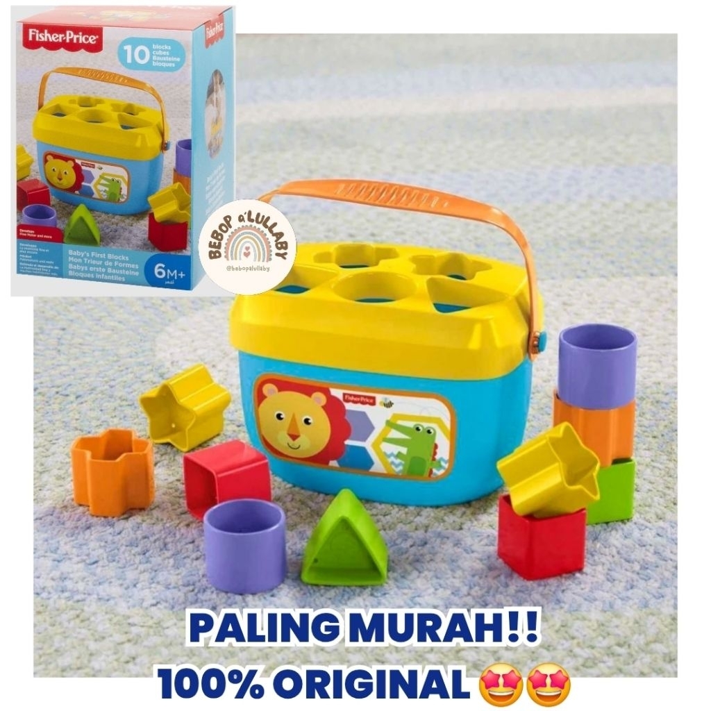 FISHER PRICE BABY FIRST BLOCKS SHAPE SORTER NEW BORN BABY GIFT ...