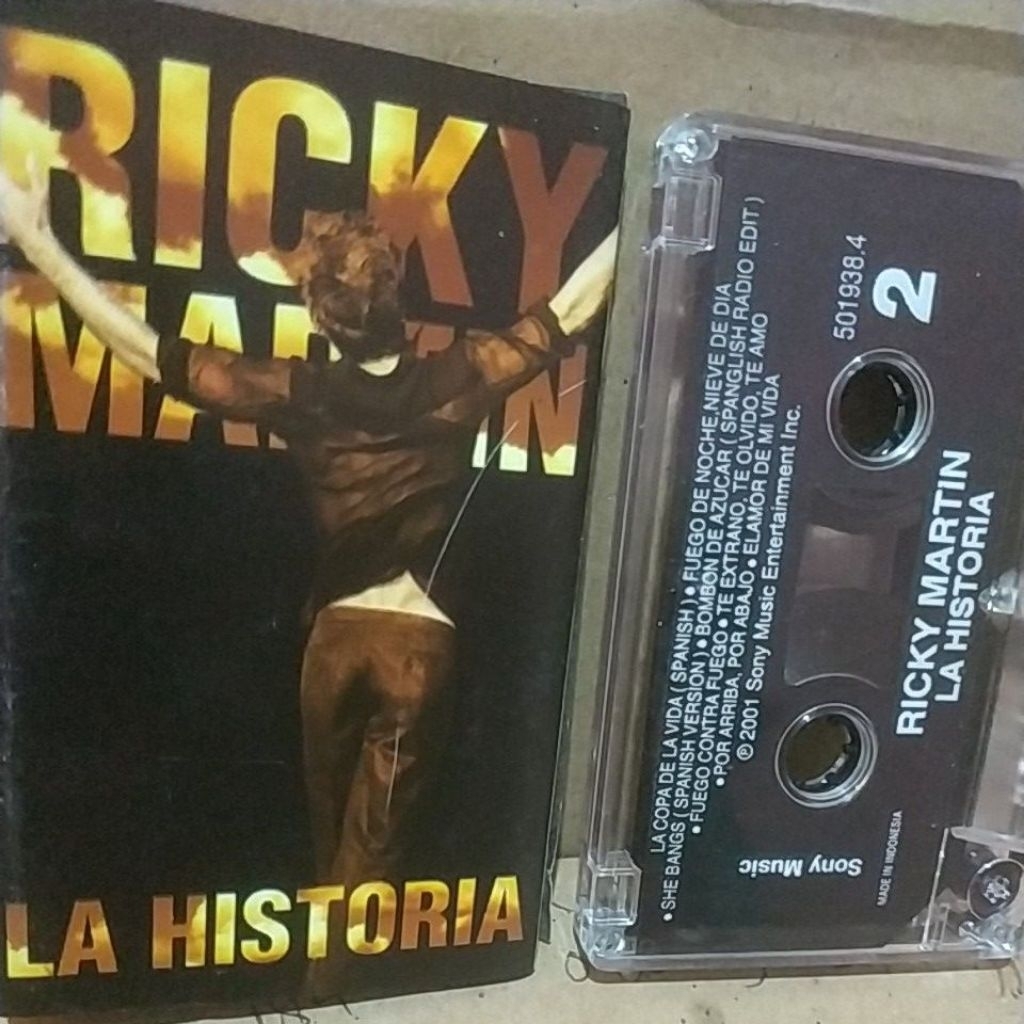 Ricky Martin Audio Cassette Tape | Shopee Malaysia