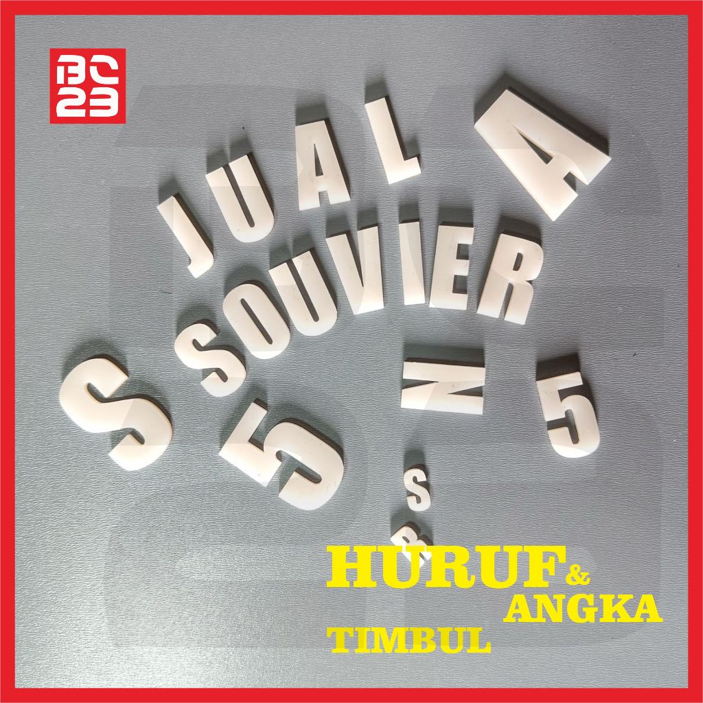 WHITE ACRYLIC RAISED LETTERS AND NUMBERS PRICE PER UNIT 2mm THICKNESS ...