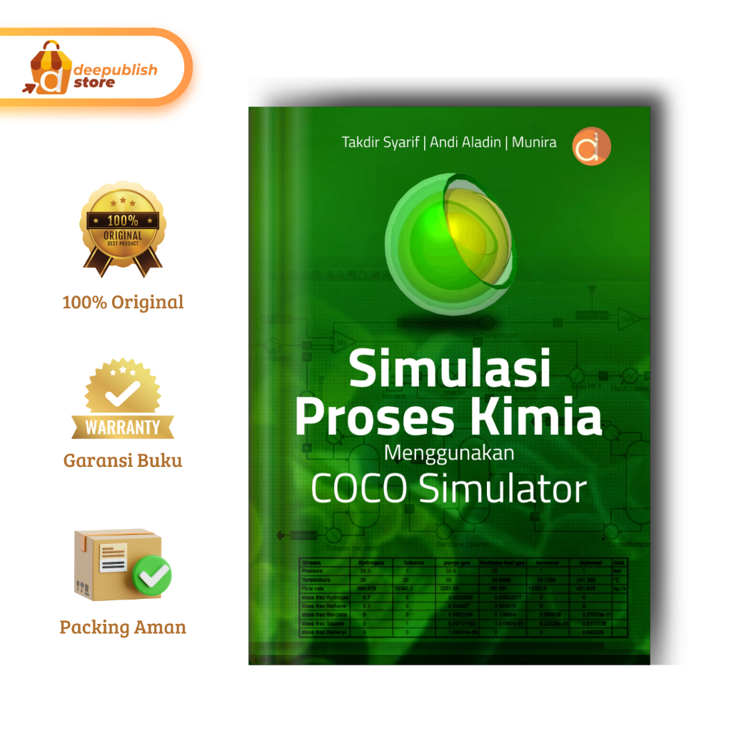 Deepublish Deepublish | Chemical Process Simulation Book Using Coco ...