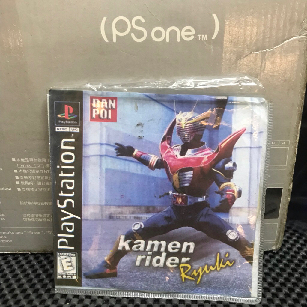 Kamen Rider Ryuki PS1 cassette kopab cd game ps 1 | Shopee Malaysia