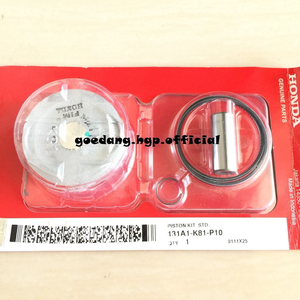  Foto zu Piston Kit (STD) BEAT eSP K81 ORIGINAL AHM 131A1K81P10 