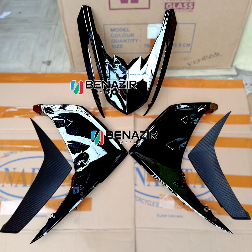 Yamaha Mio M3 Front Shield Mio Z/ Mio 125 Black Narita Brand | Shopee ...