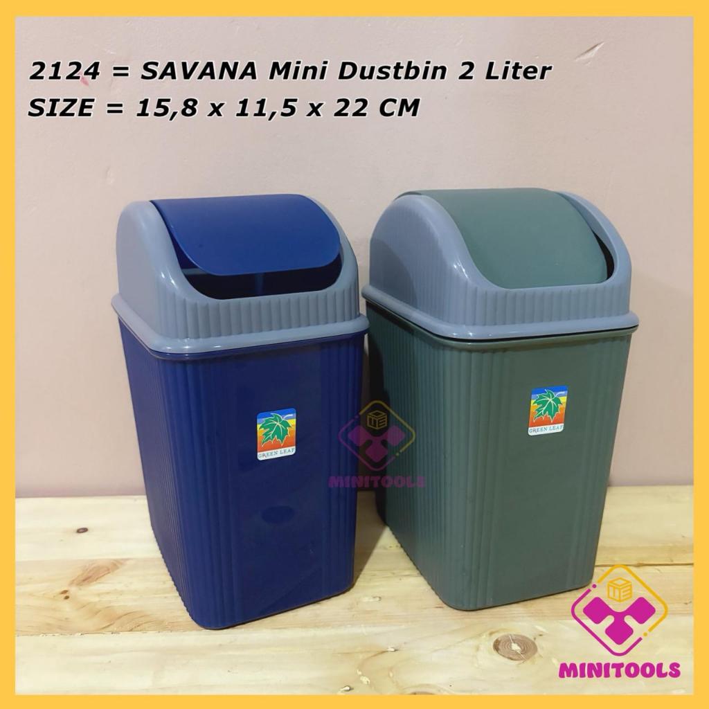 GREEN LEAF 2 liter mini trash can (2124) Table Trash Can | Shopee Malaysia