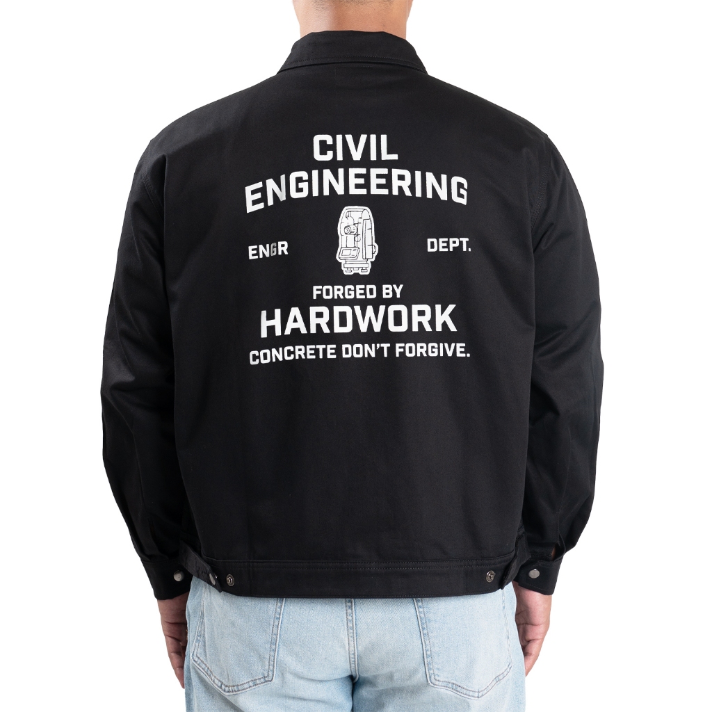 Engineer Workwear - Ground Engr Dept Series Black Civil Workwear ...