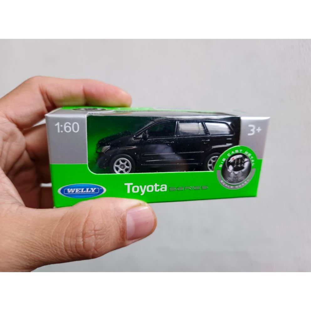 Selling Diecast Toyota Kijang Innova Miniature Car Welly Nex Scale 1:60 ...