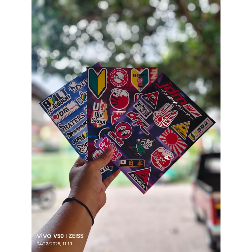 JDM STYLE sticker pack - JDM sticker - Waterproof sticker | Shopee Malaysia