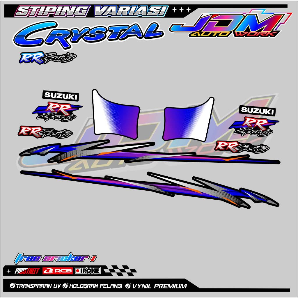 SUZUKI VARIATION STRIPING CRYSTAL RR SPORTSSUZUKI - ORIGINAL STYLE ...