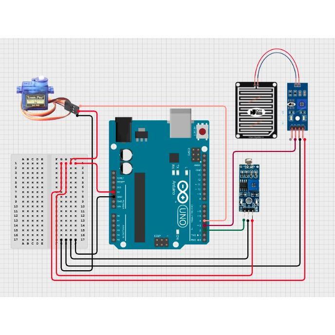 CAHAYA IoT-Based Automatic Clothesline Kit Using Arduino ESP32 Servo ...