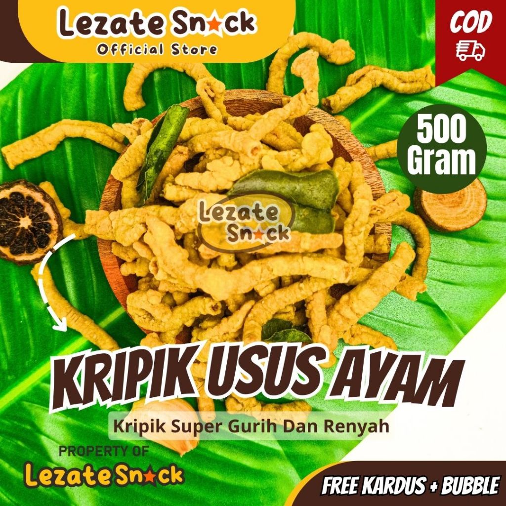 Super Chicken Intestine Chips Original 500g Crispy Intestine/ / Chicken ...