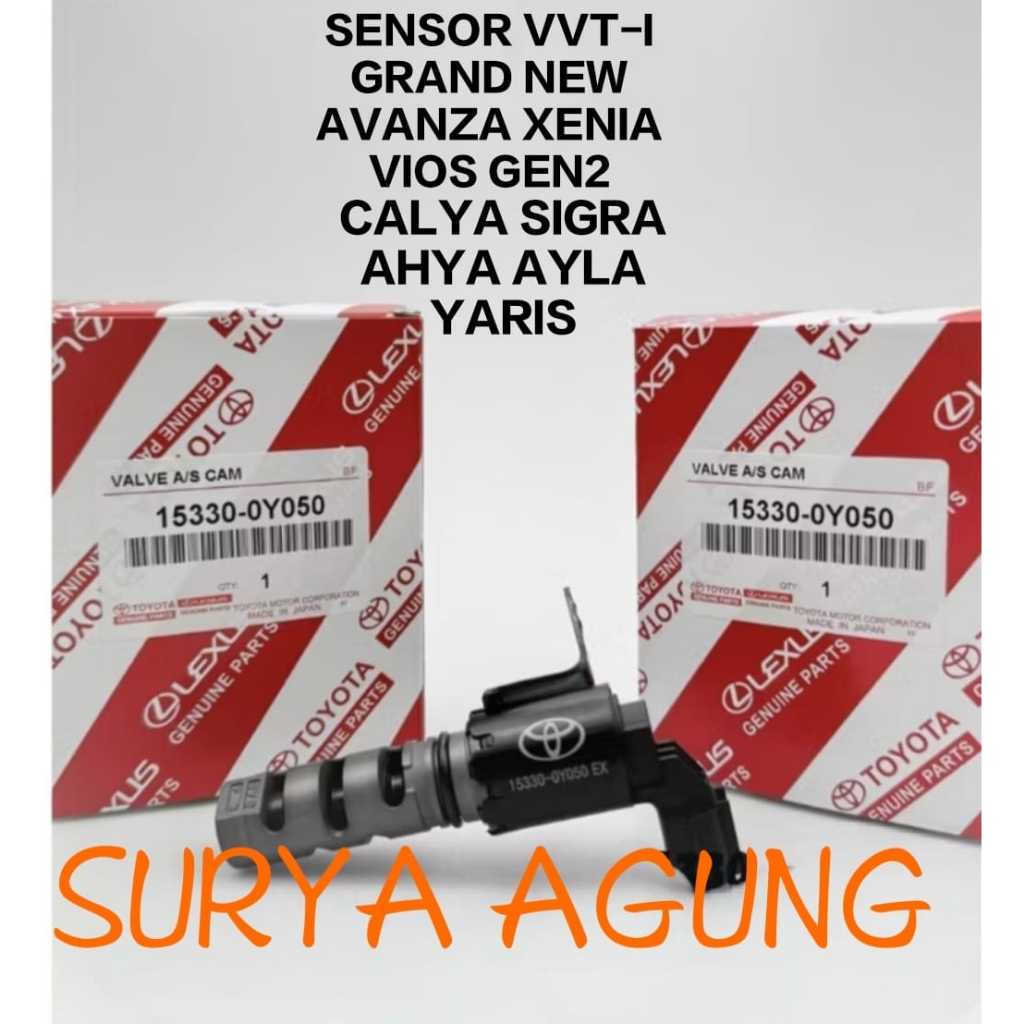 VVTI SENSOR OCV OIL CONTROL VALVE VVTI OIL GRAND NEW AVANZA XENIA ALL ...