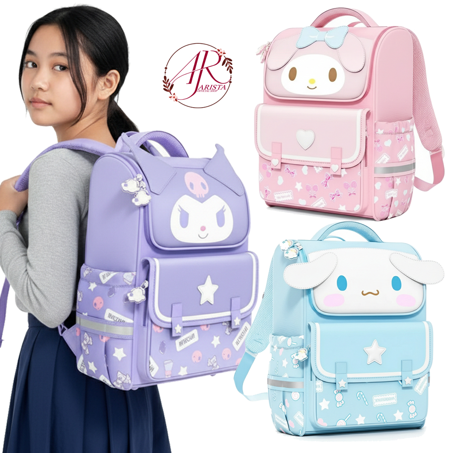 ARISTA - Kuromi Backpack Cinnamoroll Bag Elementary School Girls ...