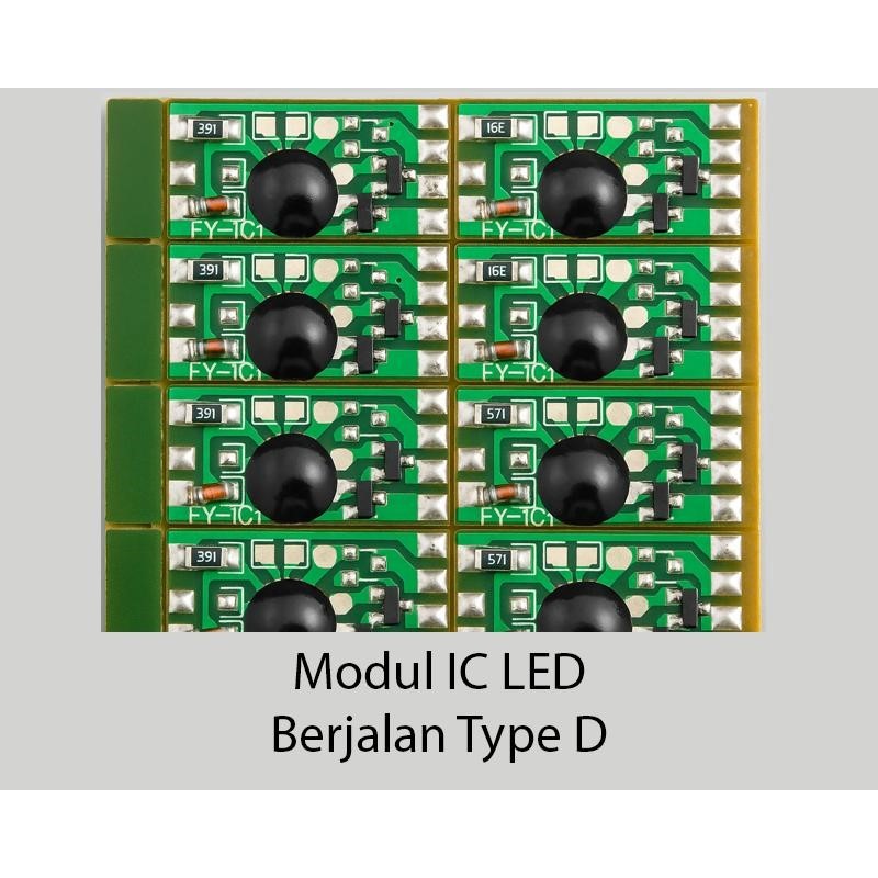 Walking LED IC Module (lights on, dead, replacement) | Shopee Malaysia