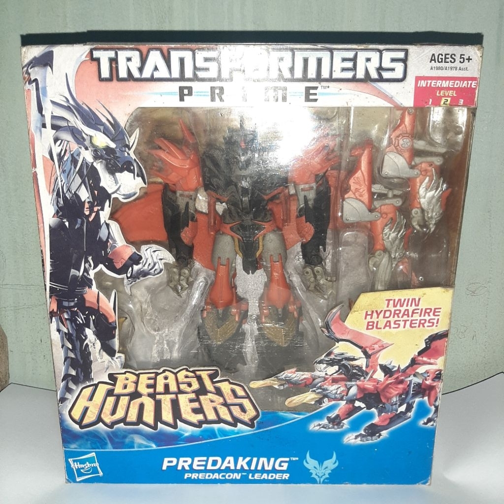 Transformers Beast Hunters Predacons Predaking Voyager Class Original ...