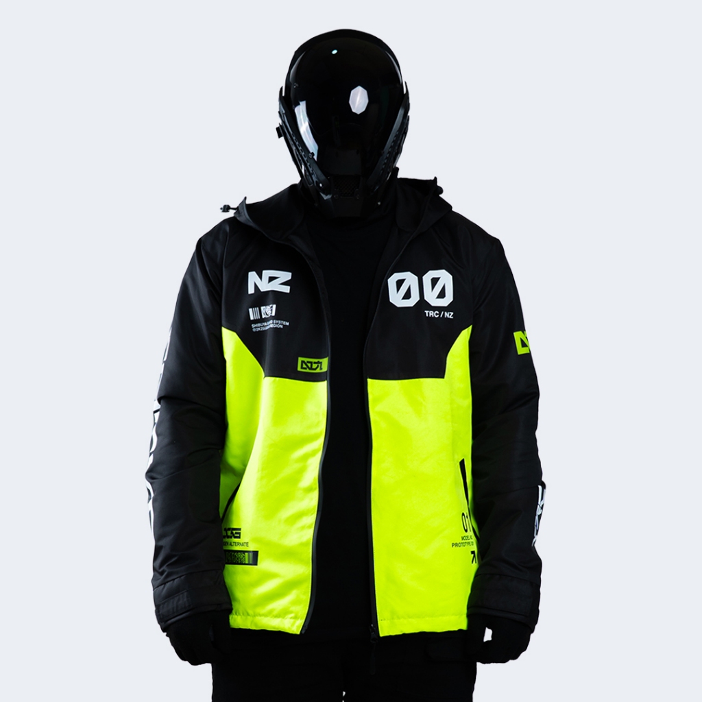 Parka Jacket - Neozero x Techracer - NeoTokyo - Techwear - NEON ...