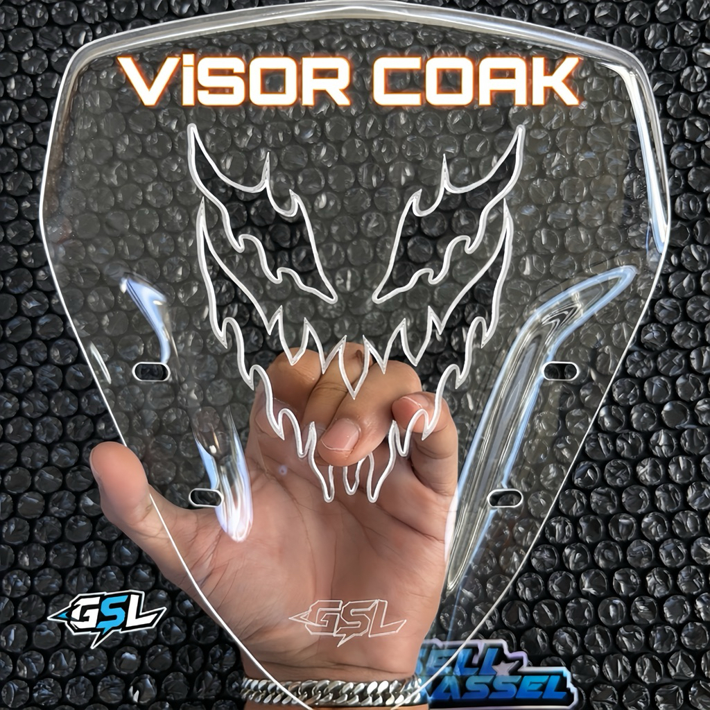 Visor Coak AEROX NEW-OLD, AEROK ALPHA, AEROX TURBO | Shopee Malaysia