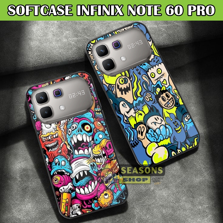 Latest Infinix Note 60 Pro Glass Softcase 2026 - Glossy Glass Casing ...