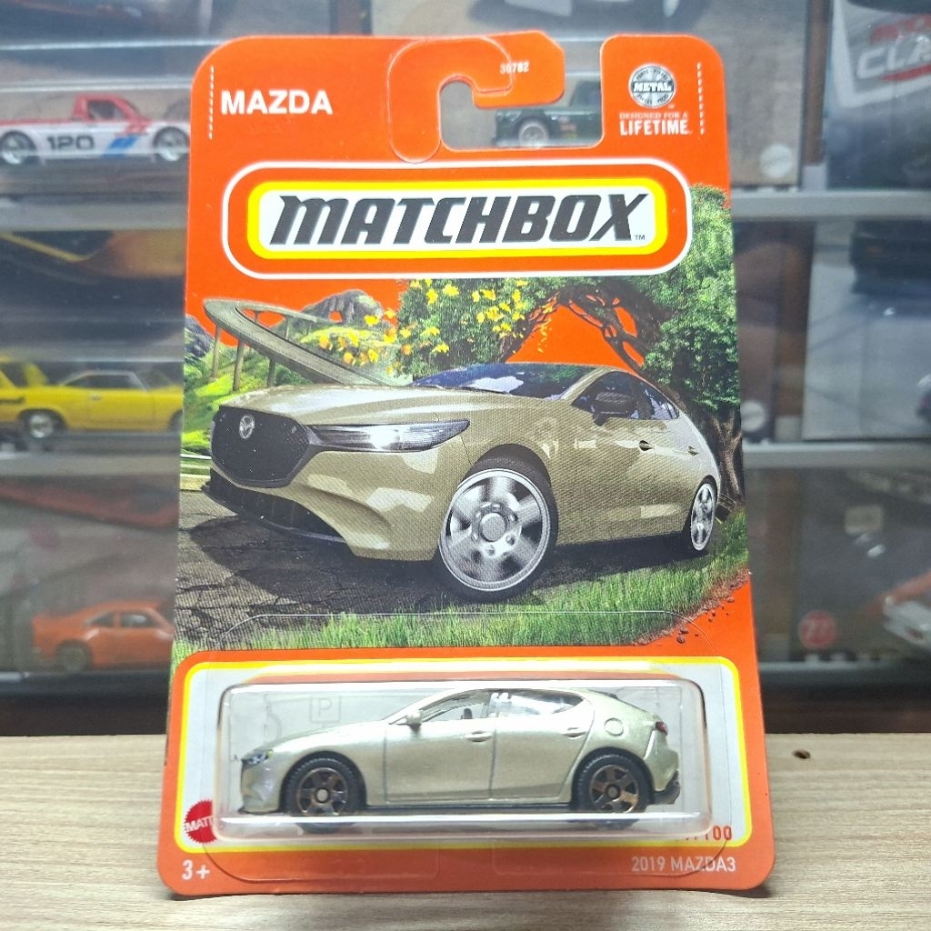 Matchbox 2019 Mazda 3 Gray - 93AK - Matchbox Original - Children's Toys ...