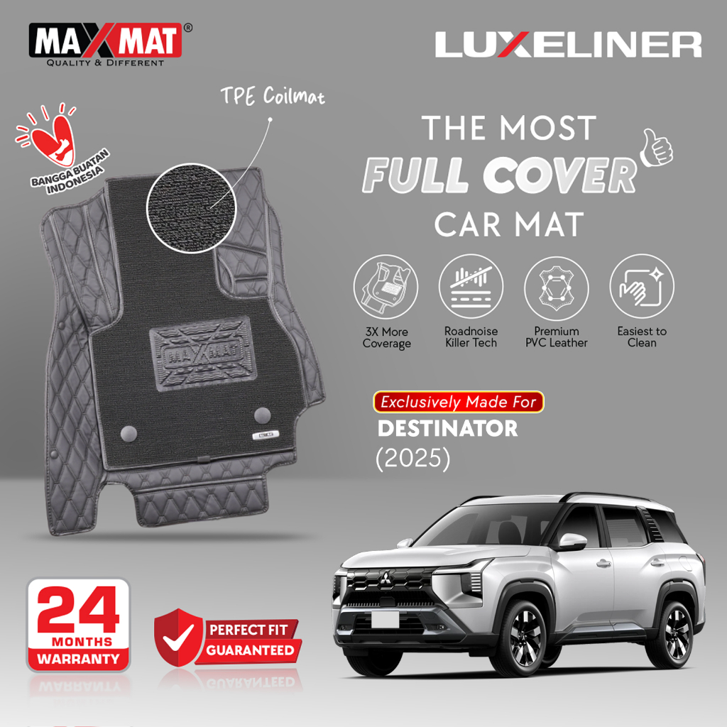 Otoproject - Mitsubishi Destinator Car Mat 2025 | Maxmat Luxeliner 7D ...
