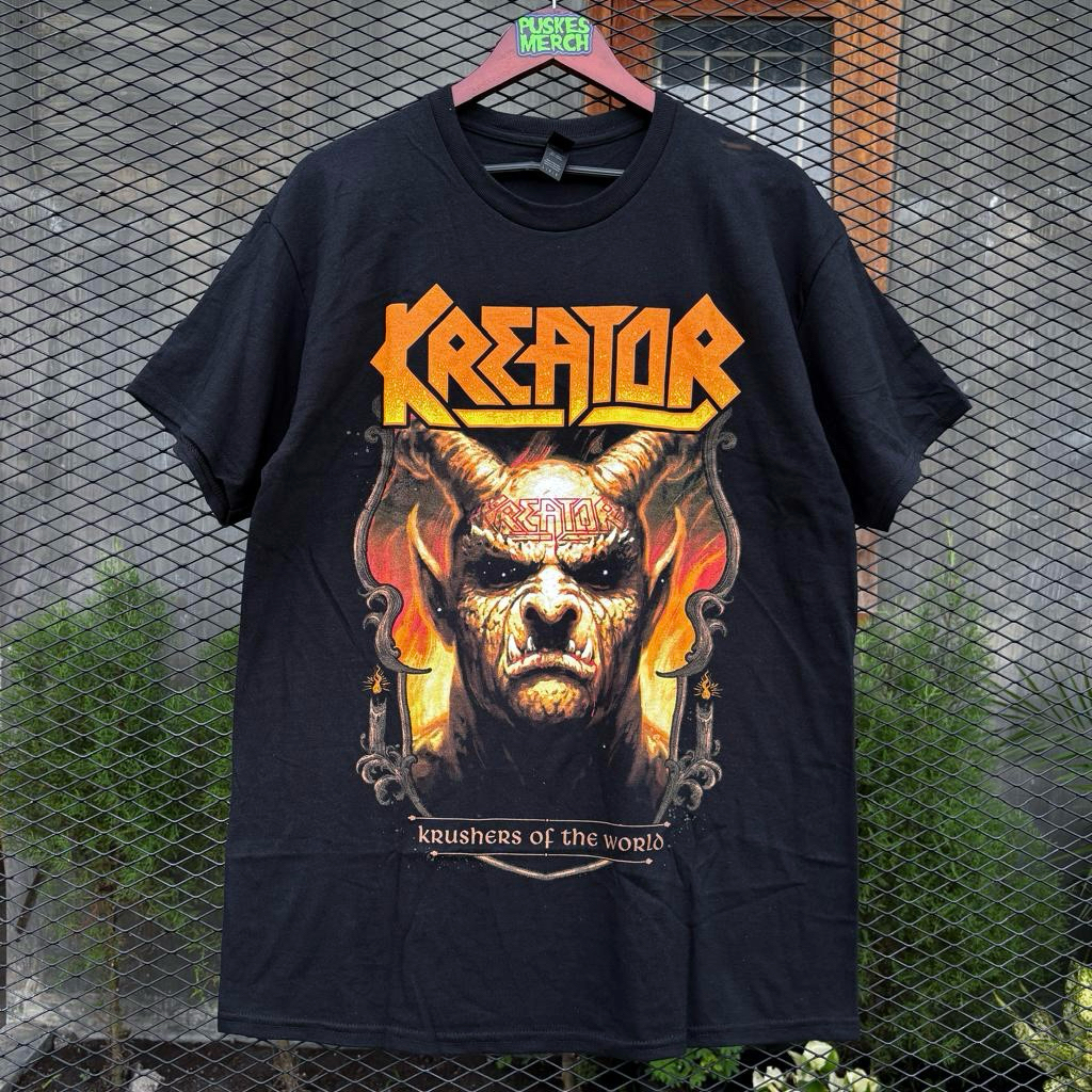 Official Creator Band T-Shirt - Krushers of the World Demon Crest ...