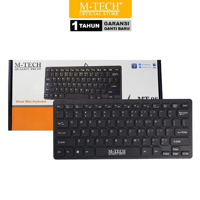 M-Tech MT-08 Multimedia Keyboard USB Wired Original | Shopee Malaysia