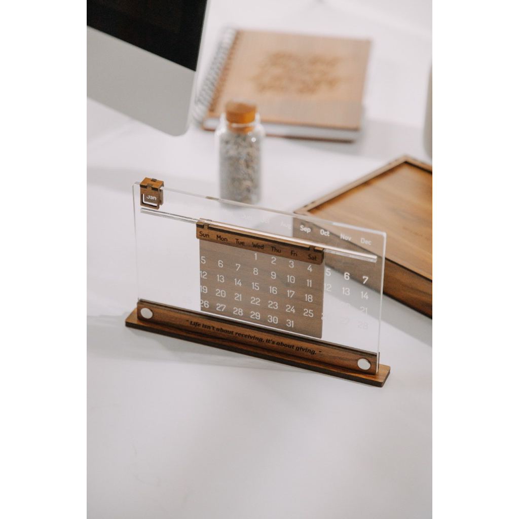 EVERLASTING CALENDAR ETERNAL CALENDAR/ WITH CUSTOM MONTH Design UNDER ...