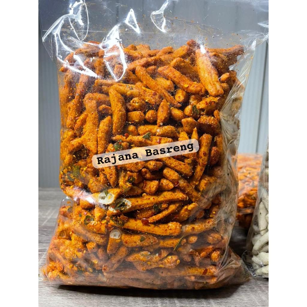 Basreng Rajana basreng 1kg viral tiktok spicy lime leaves original ...