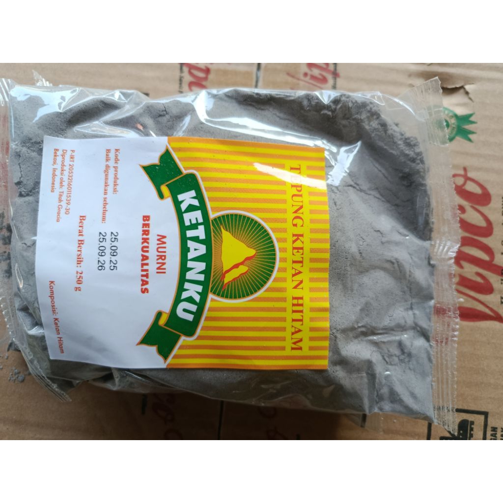 My Sticky Black Glutinous Rice Flour 250gr - Natural Aroma, No ...
