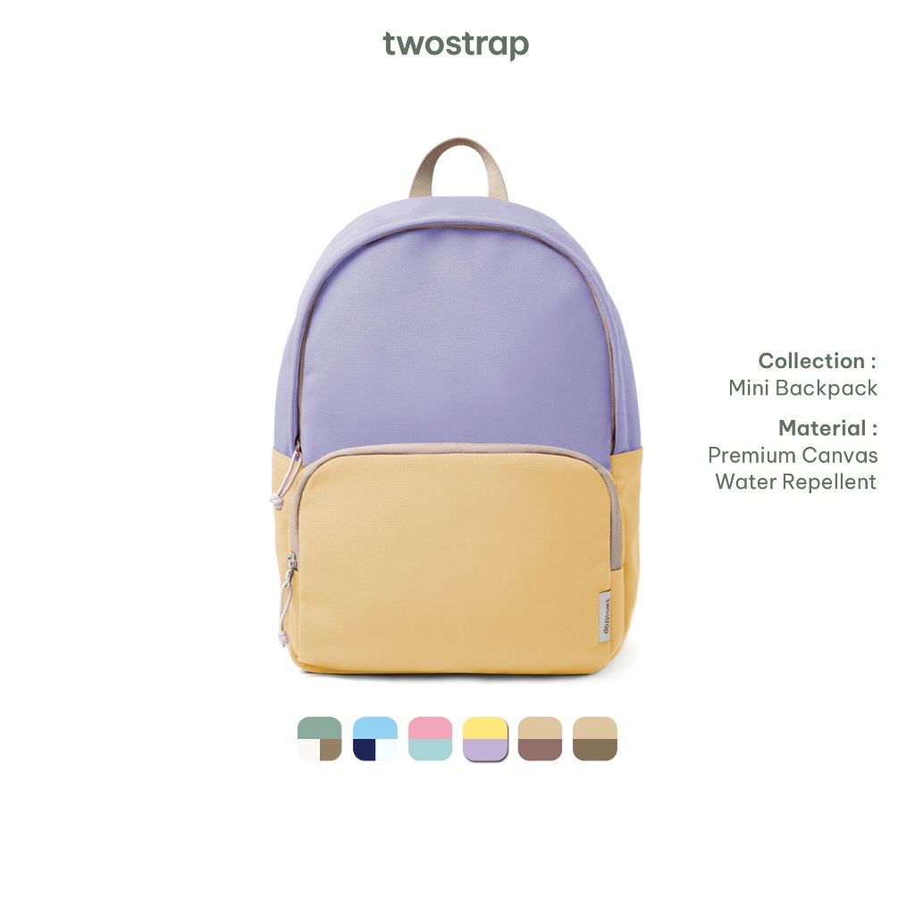 TWOSTRAP - Mini Woofly Backpack - 12 inch Women's Laptop Backpack ...