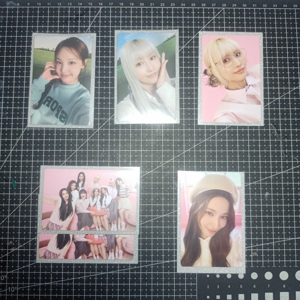 Photocard Official Twice x Nabati Amo Richeese Nayeon Momo Sana Group ...