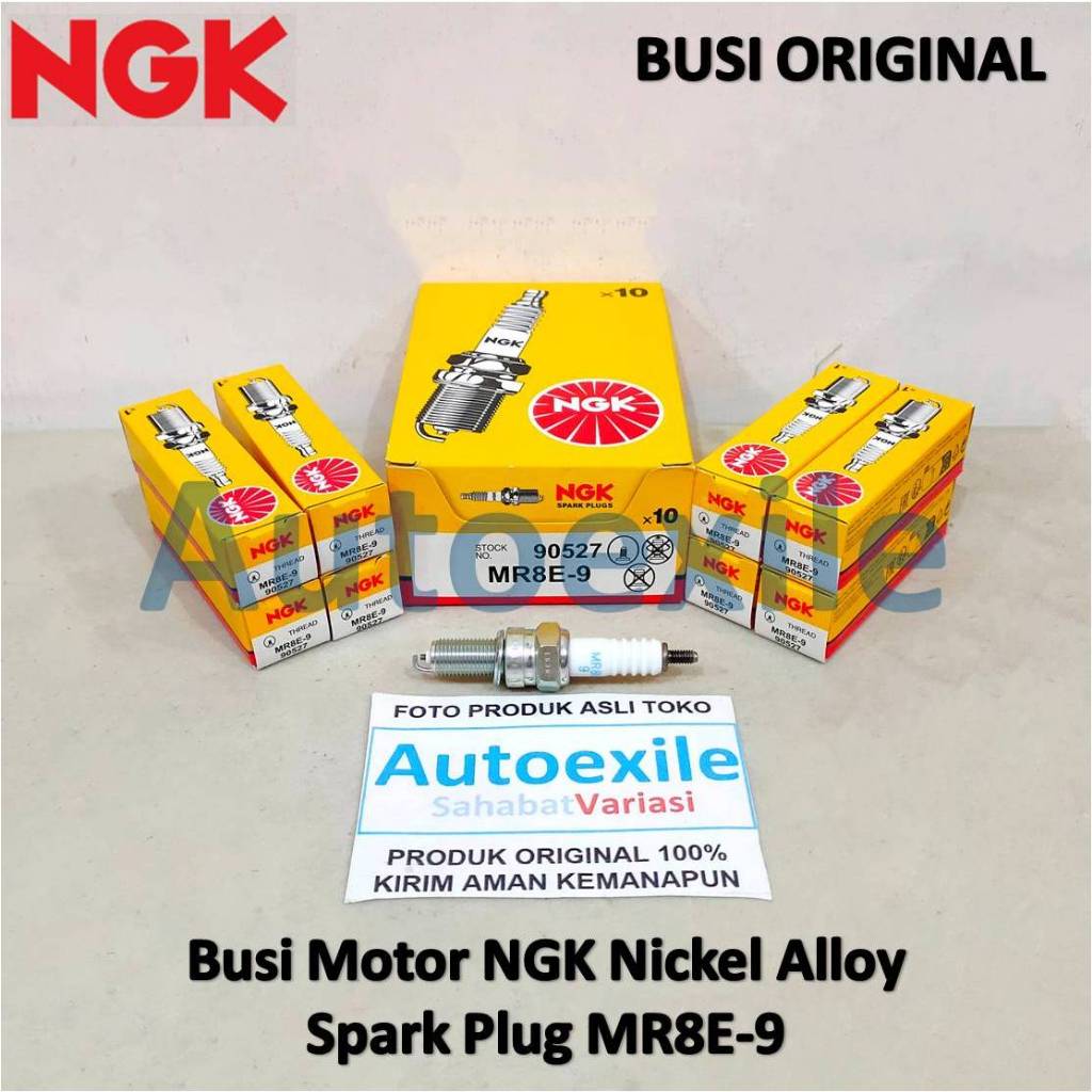 Original Spark Plugs NGK MR8E-9 Nickel Alloy MR8E9 Spark Plugs Motor ...