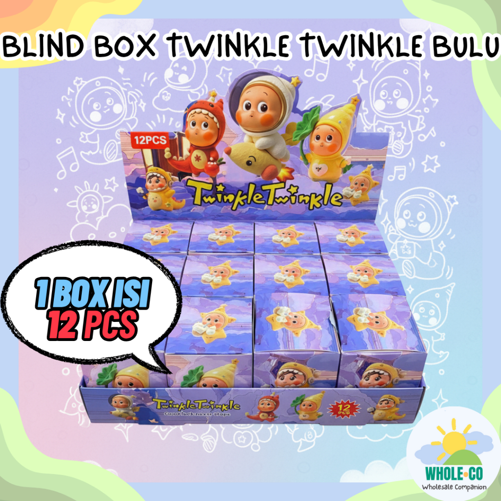 (1 Box Contains 12 Pcs) Premium Twinkle Twinkle Figure ToyBLIND BOX ...