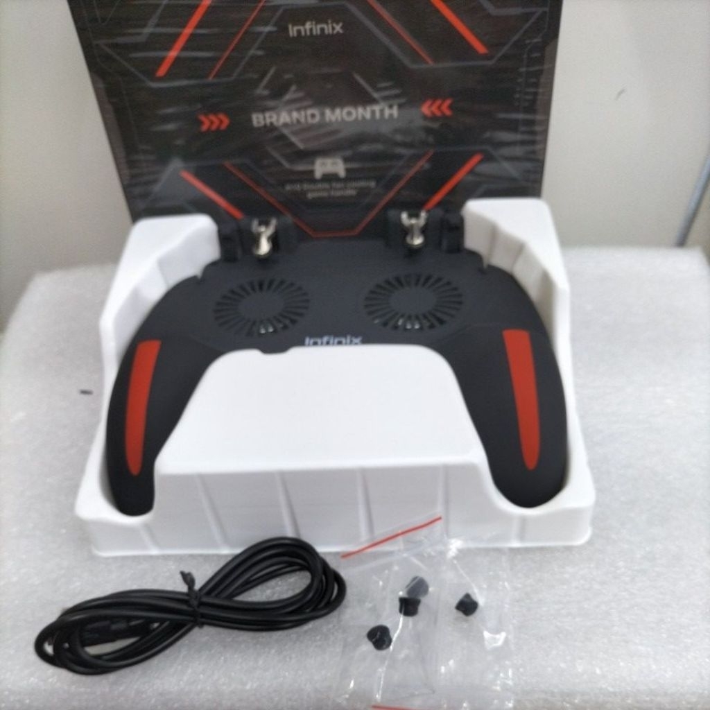 Infinix Game Controller / Game Stick With Double Fan Cooling | Shopee ...