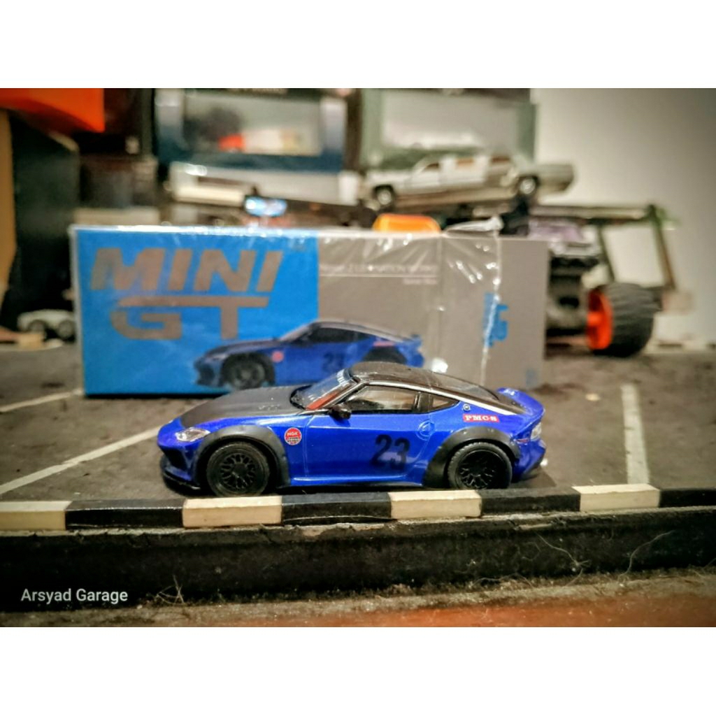 Diecast Mini GT Nissan Z LBWK Serian Blue No. 732 Swap Velg | Shopee ...