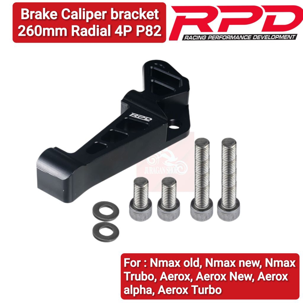 RPD Bracket CNC Caliper Radial 4P Pitch 82 260mm Nmax old Nmax new ...
