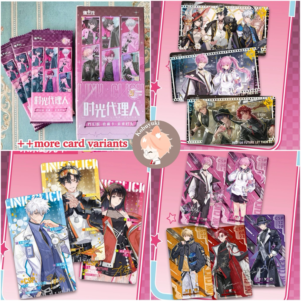 [2 Cards/pack] OFFICIAL Link Click 田Future Time田 series blind bag ...