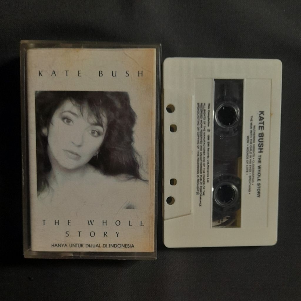 Kate Bush Cassette - The Whole Story CD Album Cassette Tape | Shopee ...