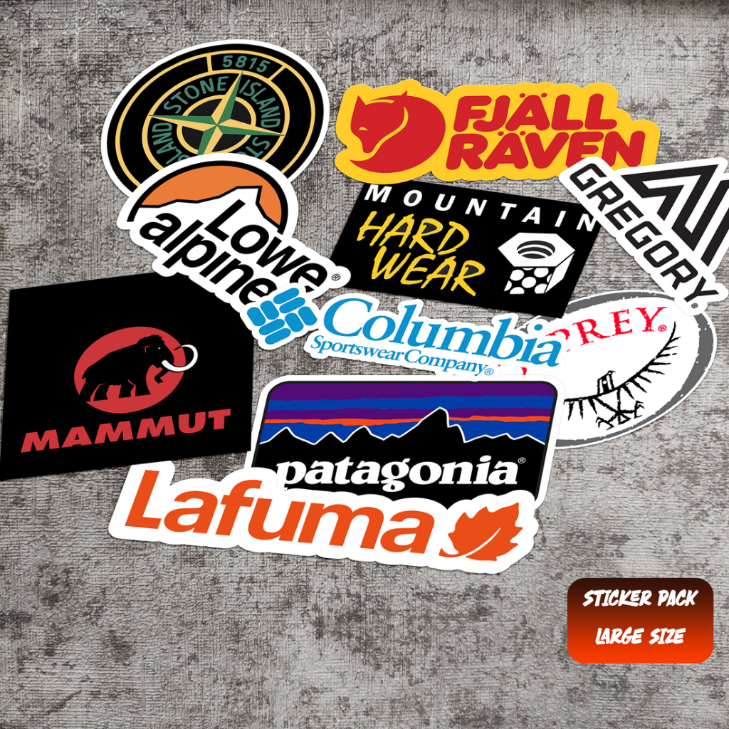 Sticker pack Outdoor sticker outwear version 2 | Shopee Malaysia