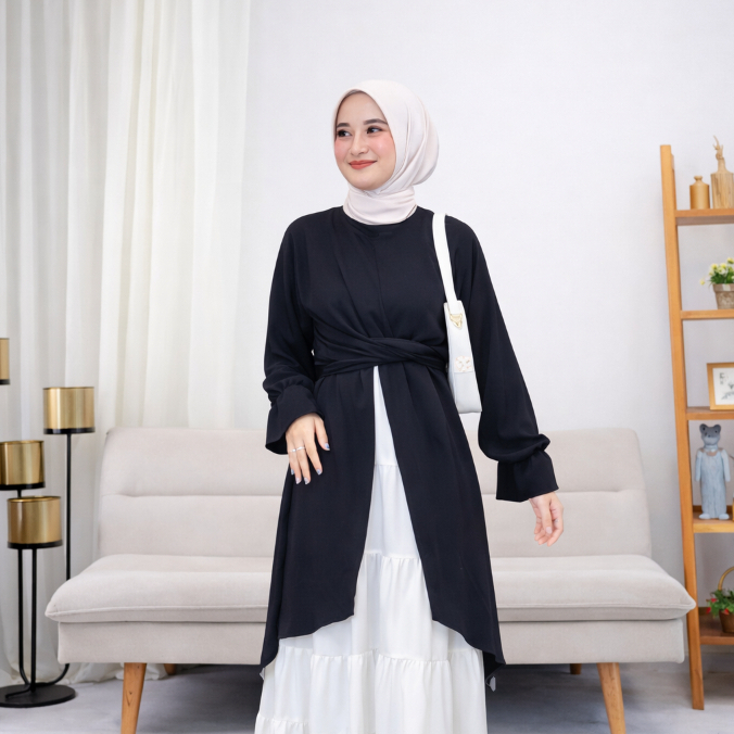 Wholesale Tunic Pattern Wear by the Dozen Naya Zevira Long Tunic Outer ...