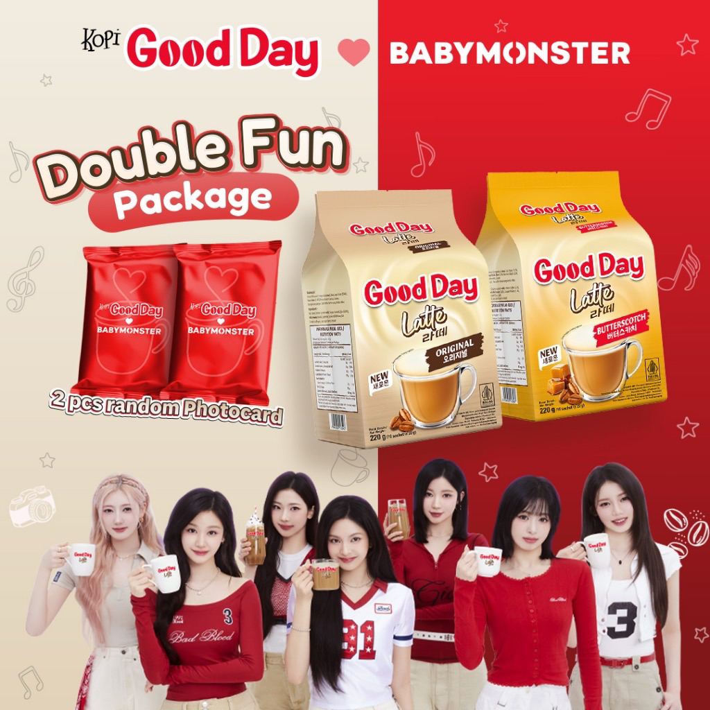 Good DAY x babymonster free photo card limited edition | Shopee