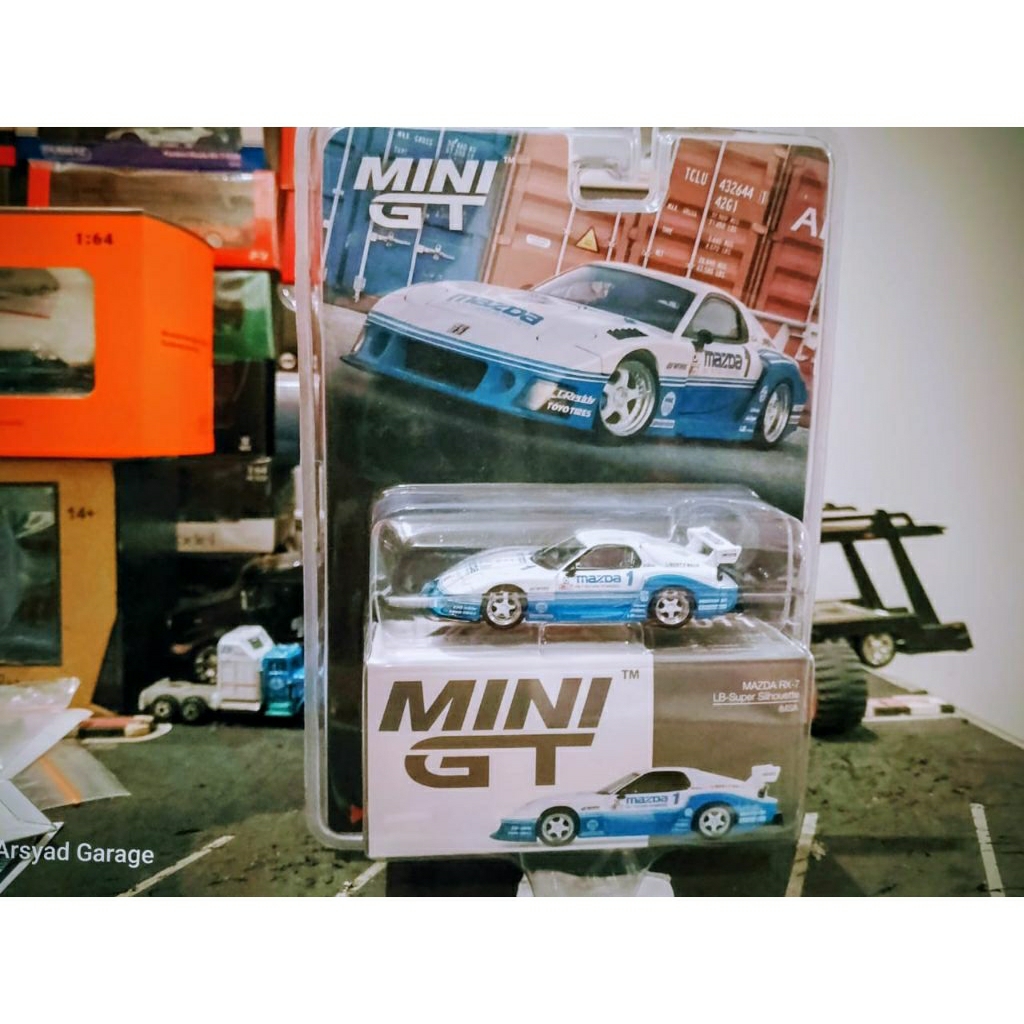 Diecast Mini GT LBWK Mazda RX7 RX 7 LB Super Silhouette IMSA no 1011 ...