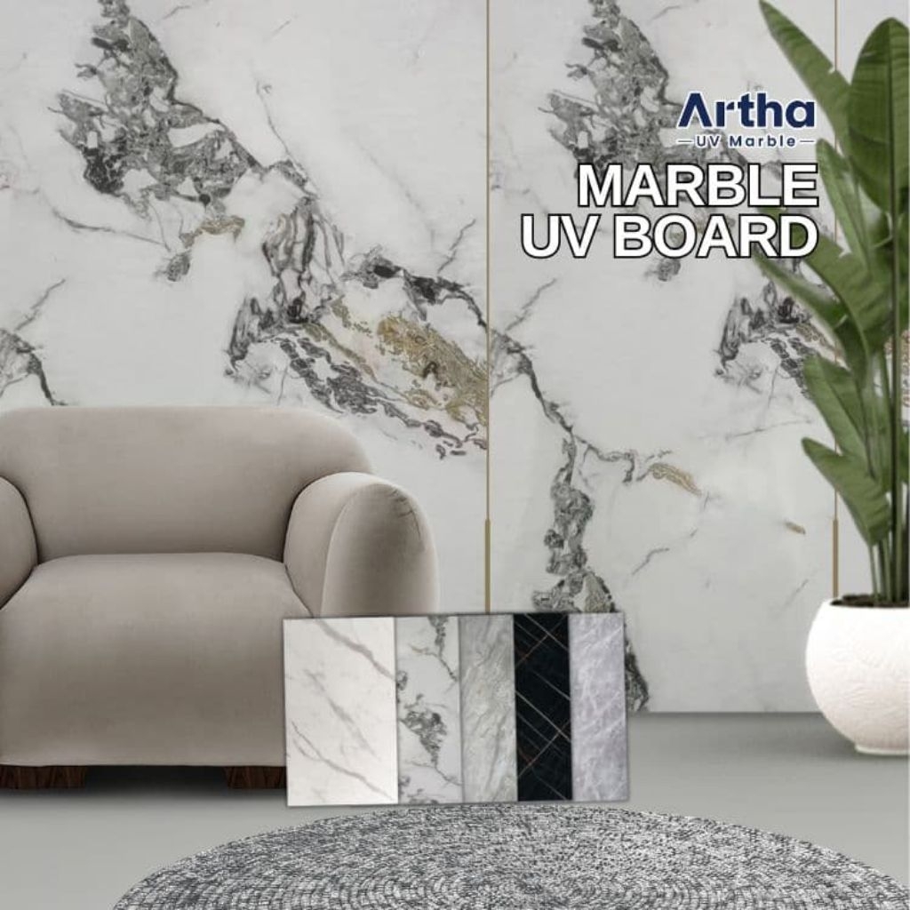 UV Board PVC Marble | 3 mm Thick Marble | UV Board Marble Wall Panel ...