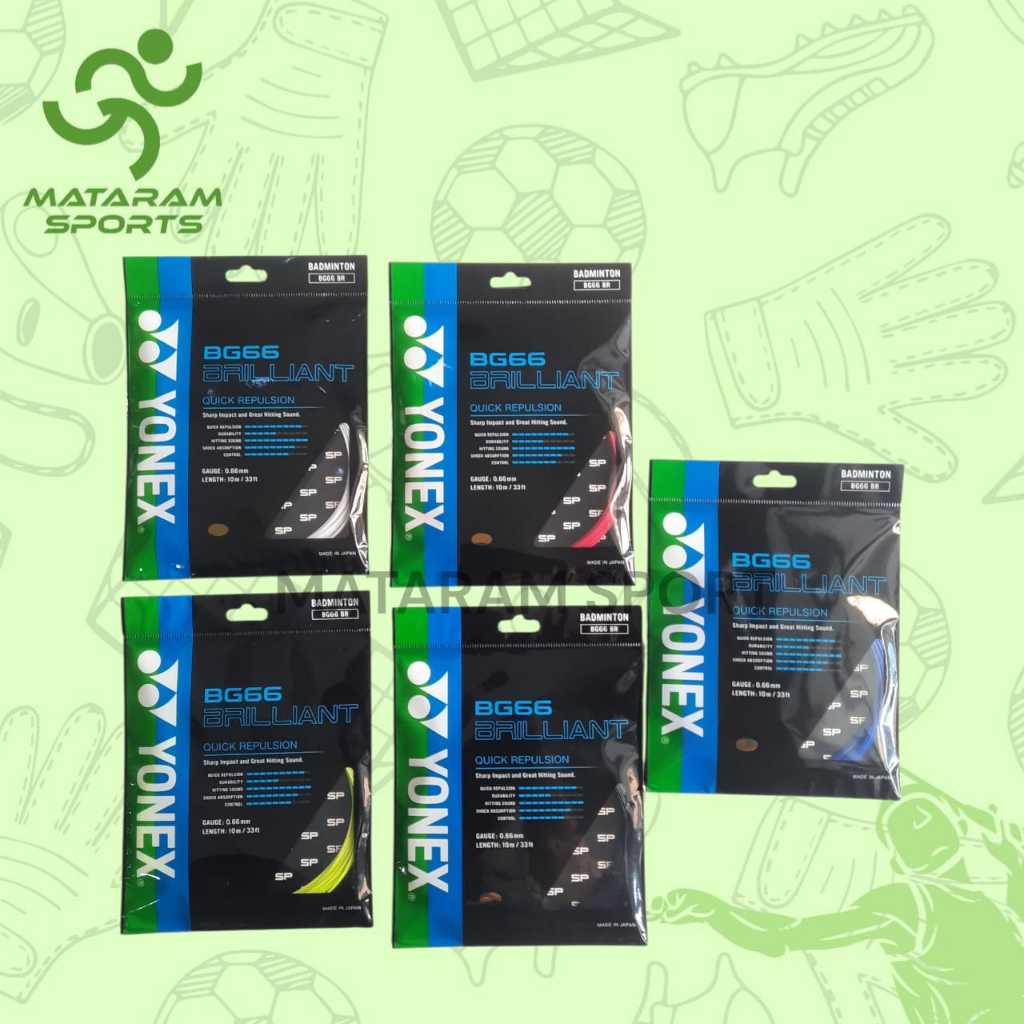 Yonex BG 66 Brilliant Badminton Strings - Original | Shopee Malaysia