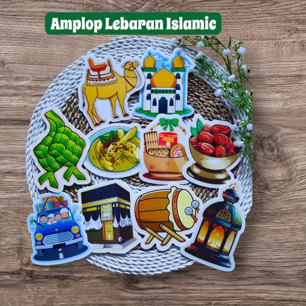 5 Sheets of 3D Islamic Envelopes, Special Eid Edition | Shopee Malaysia