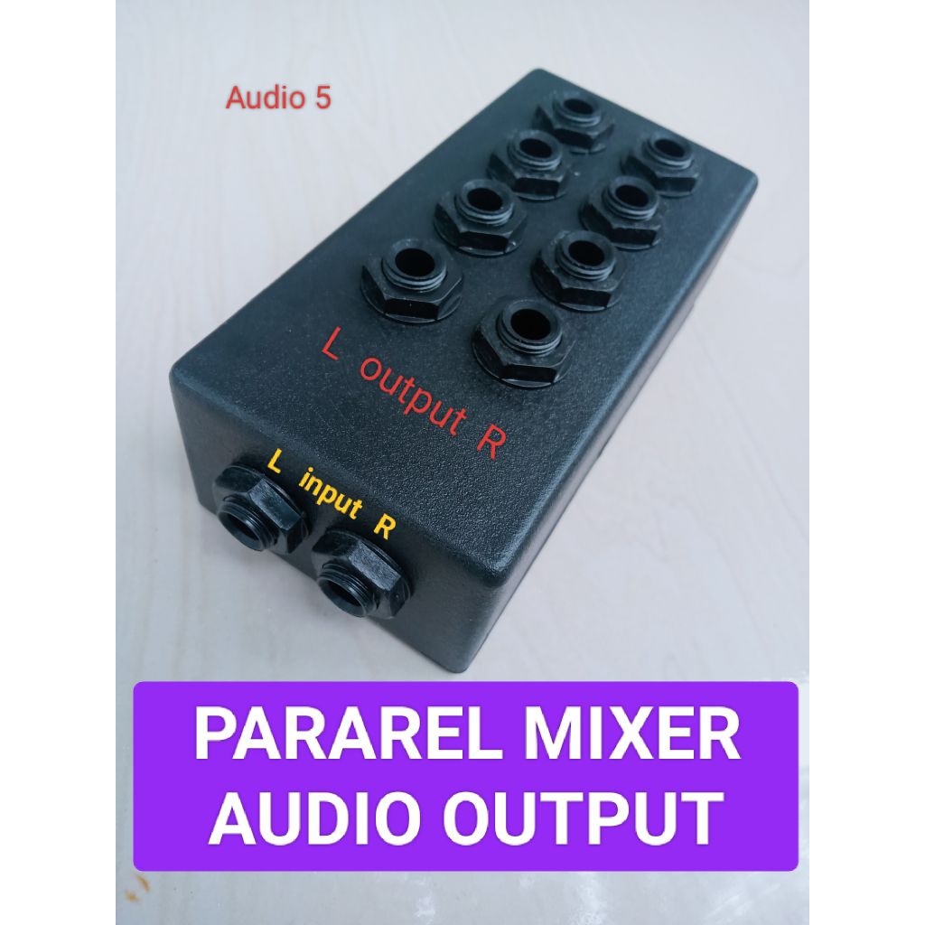 PARAREL MIXER AUDIO OUTPUT | Shopee Malaysia
