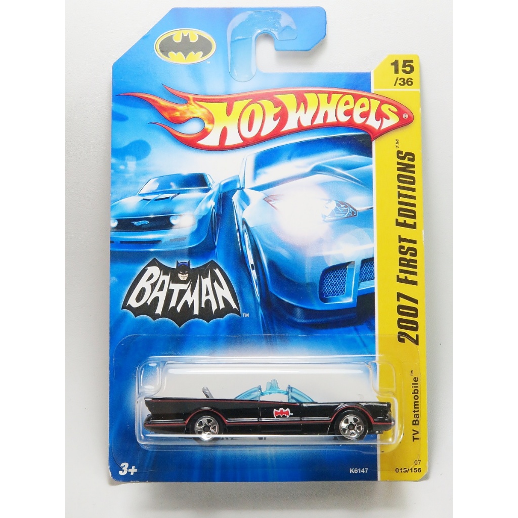 Hot Wheels Batman TV Series Batmobile - First Edition 2007 | Shopee ...