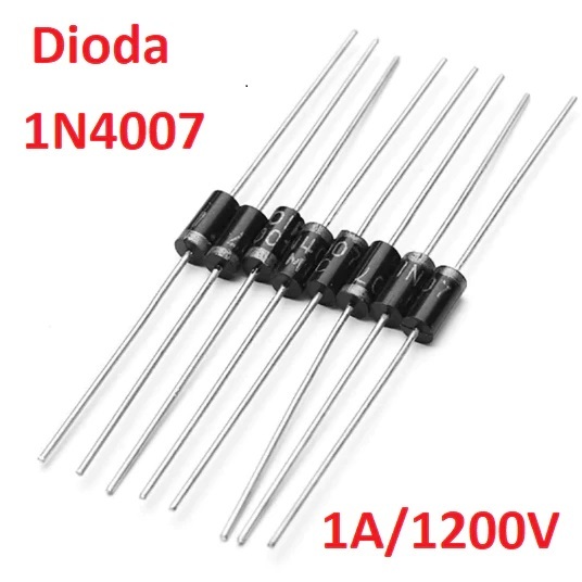 Diode IN4007 1N 4007 IN 4007 Dip Diode 1N4007 Rectifier 1A 1200V ...