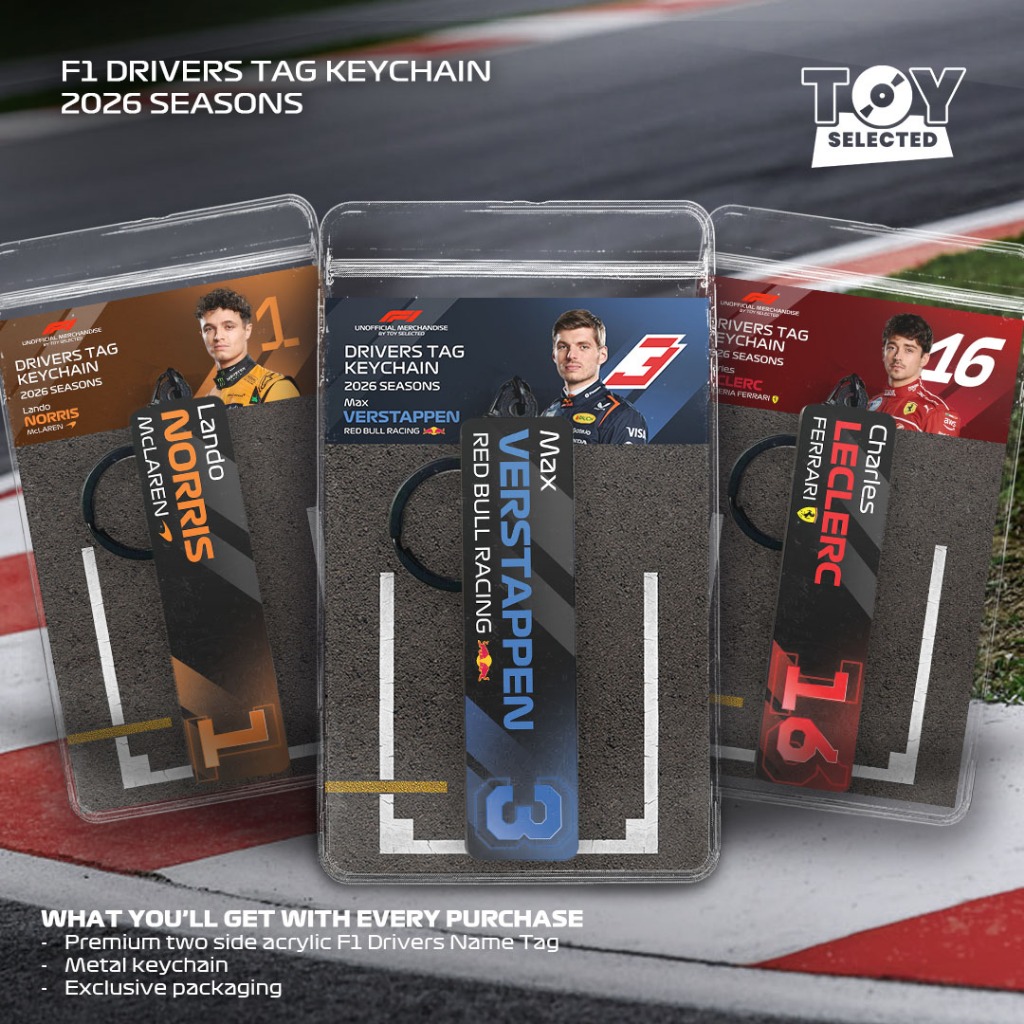 [READY] Premium F1 Drivers Name TAG Acrylic Keychain - 2026 Seasons ...