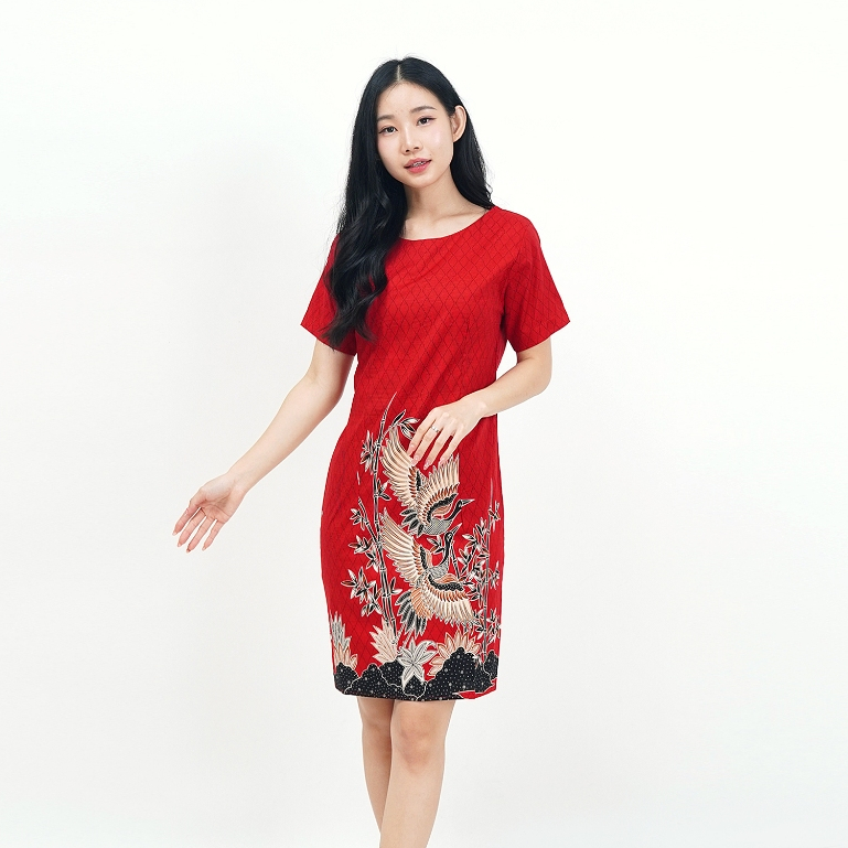 Women's Batik Dress - Women's Batik Dress 038 Mrs1 Batik Cheongsam Dress  Cheongsam Plus Size Cheongsam Dress Plus Size